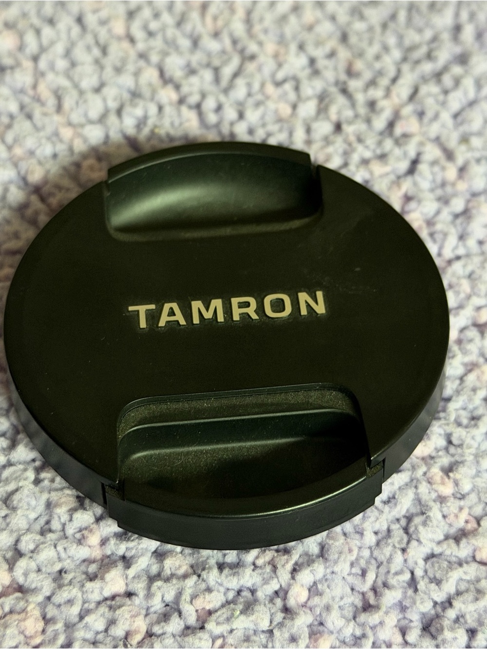 Tamron 67mm Snap On Black Lens Front Cap - Standard Snap-On